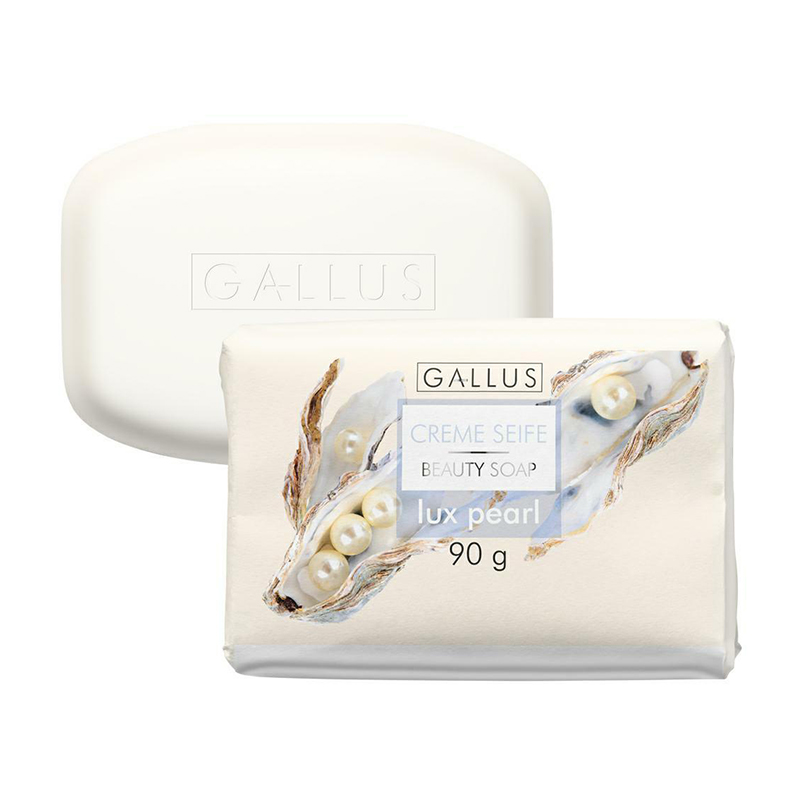 Мило тверде Gallus Creme Seife Beauty Soap Lux Pearl, 90 г