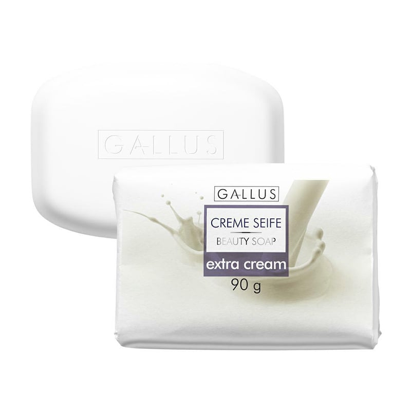 Уцінка! Мило тверде Gallus Creme Seife Beauty Soap Extra Cream, 90 г